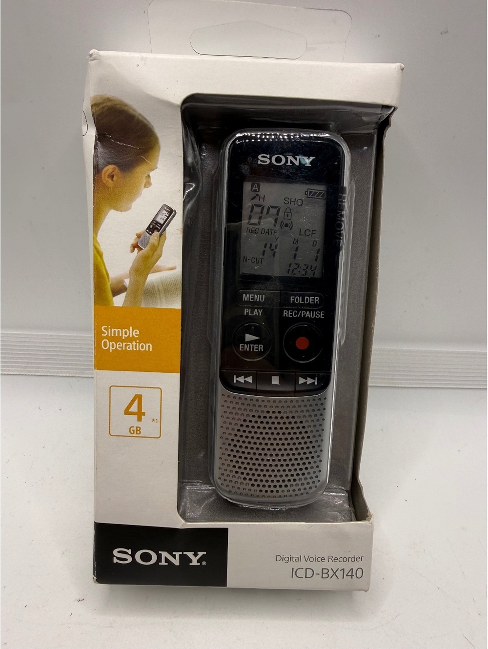 Sony ICD-BX140 Digital Voice Recorder 4GB Brand New in Box